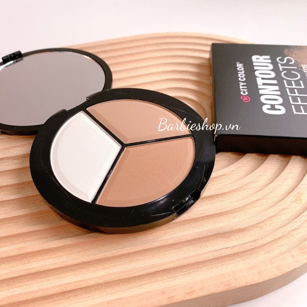 [Mẫu Mới] Tạo Khối City Color Contouring Palette 3 Ô Hộp Tròn[Mẫu Mới ...