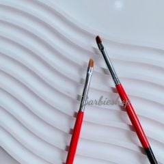 Cọ Kẻ Eyeliner - cây dài - đen đỏ