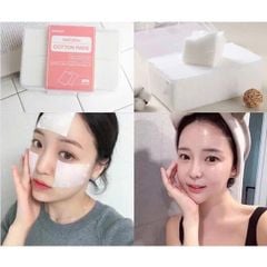 Hộp Bông Tẩy Trang Miniso 180 Miếng Và 1000 Miếng Nhật Bản