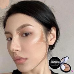 Bảng Phấn Tạo Khối Và Highlight 3 Ô City Color Contour Palette 5.4G