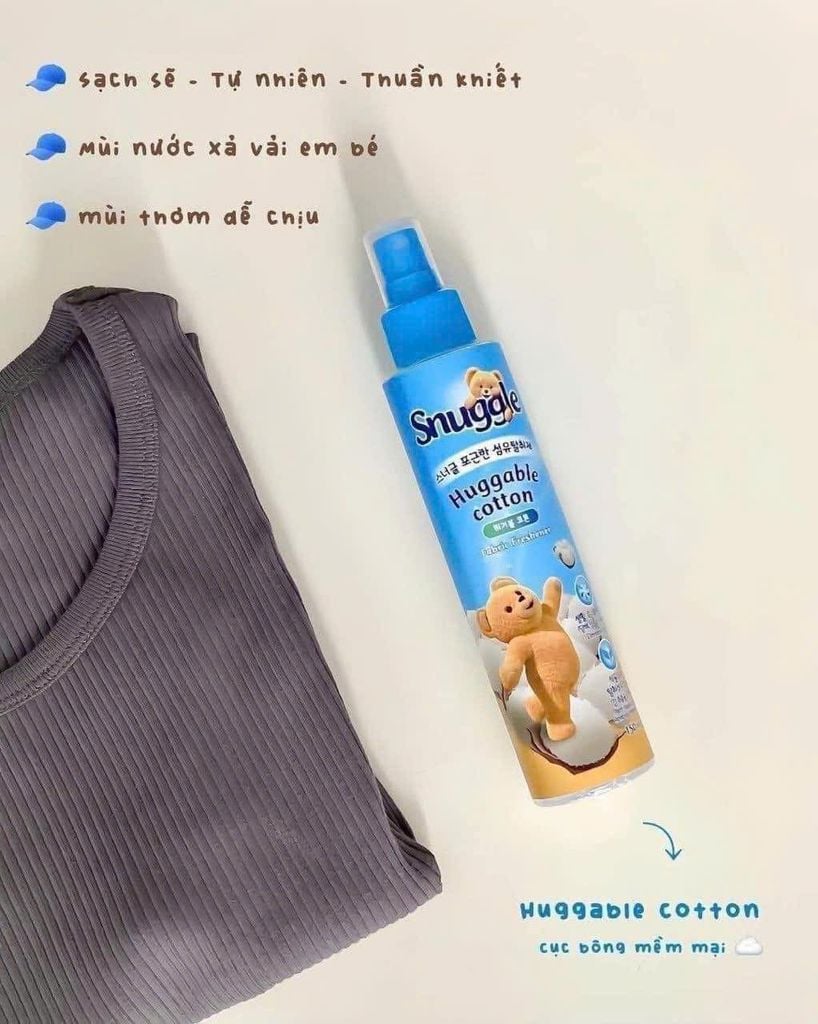 Xịt thơm quần áo SNUGGLE 150ml