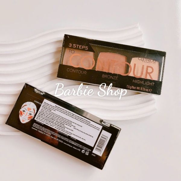 Bảng Phấn Tạo Khối 3 Bước Catrice 3 Steps To Contour Palette 010 Allrounder