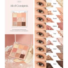 Màu Mắt 9 Ô Unleashia Glitterpedia Eye Palette