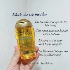 Xịt Dưỡng Tóc Biotin Ogx Argan Oil Of Morocco Oil Mist 100ml - 118ml
