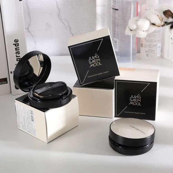 Kèm Lõi Phấn Nước Jung Saem Mool Essential Skin Nuder Cushion-Nuder Long Wear Cushion-Nuder Cover Layer Cushion 14g