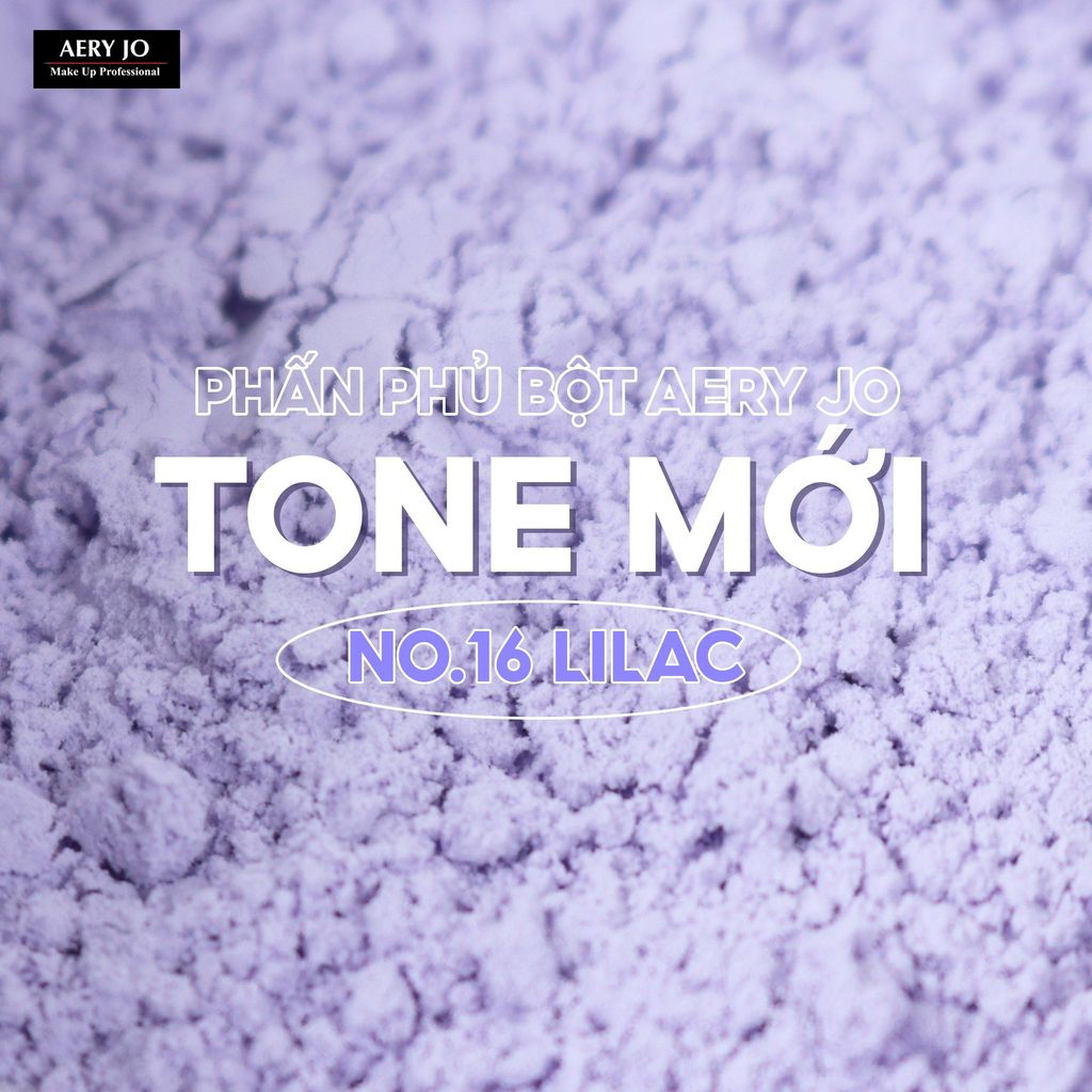 Phấn Phủ Bột Aery Jo Loose Translucent Face Powder (#16 Lilac : tím NEW)