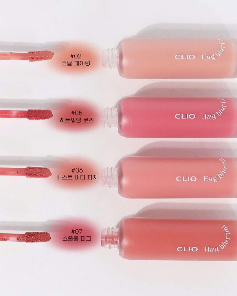 Son CLIO Hug Blur Tint - 8 Color to Choose