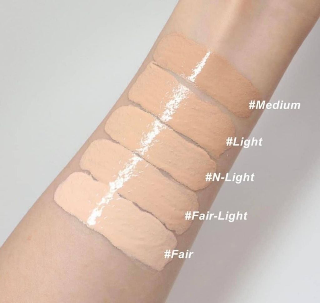 Kem Nền Jung Saem Mool Skin Nuder Foundation SPF 50+ PA++++ 30ml - Kèm Bông Mút