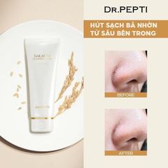 Sữa Rửa Mặt Dr.Pepti Galacto Cleansing Foam Giúp Dưỡng Ẩm 110ml