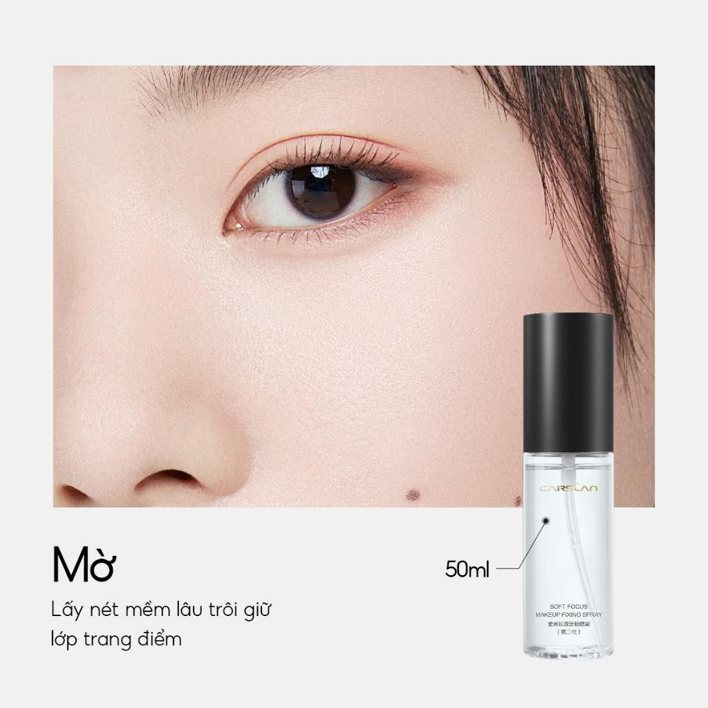 Xịt Khóa Nền Carslan Makeup Fixing Spray 50ml