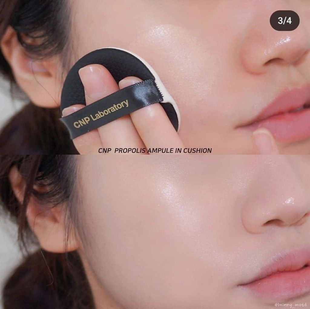 Phấn Nước CNP Laboratory Propolis Ampule In Cushion SPF50+/ PA+++ 15g KÈM lõi #TONE 21 & 23