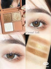 Màu Mắt 3CE 4 Ô Mini Multi Eye Color Palette - Hộp Vuông