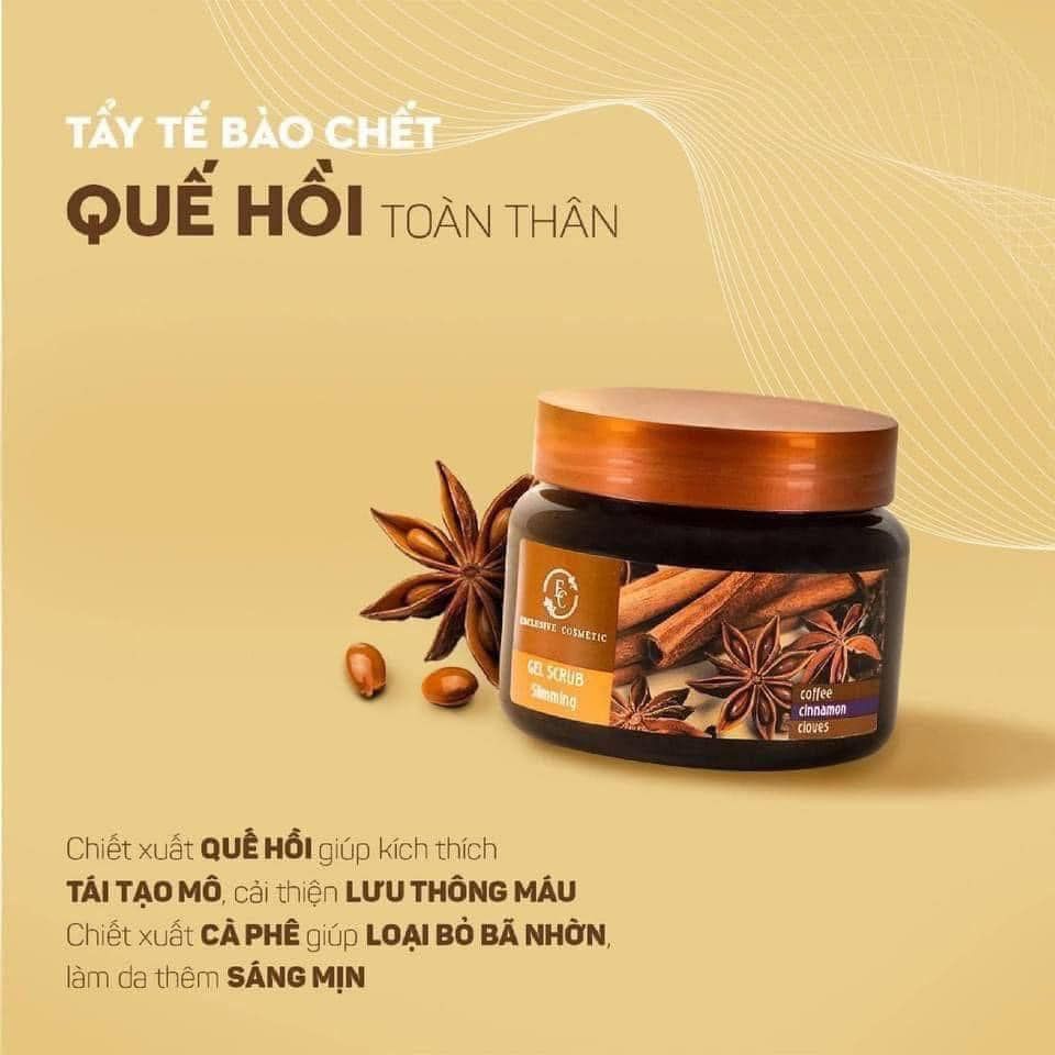 Tẩy Tế Bào Chết Body Từ Cây Quế Hồi & Cafe 380g