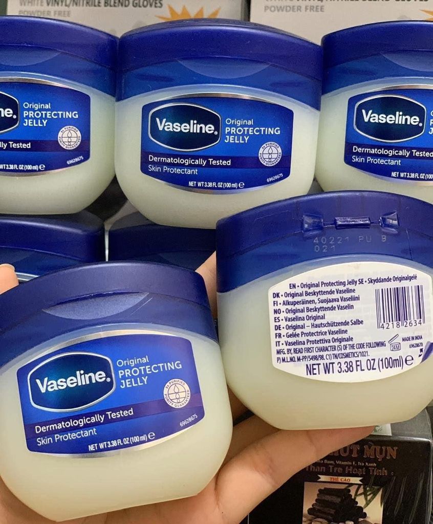 Sáp Dưỡng Ẩm Vaseline Pure Petroleum Jelly Original #368g #49g