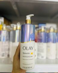 [Bản Mỹ] Dưỡng Thể Olay Body Retinol24 Body Lotion 502ml