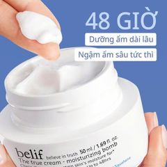 Kem Dưỡng Cấp Ẩm Belif The True Cream Moisturizing Bomb Cho Da Khô 50ml
