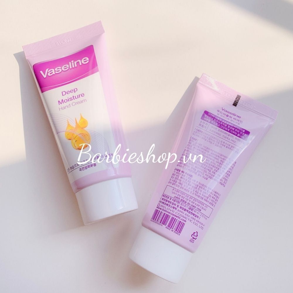 Kem Dưỡng Da Tay Vaseline Collagen Moisture Hand Cream 80ml