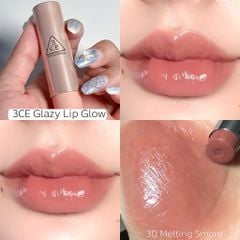 Son Dưỡng Dạng Thỏi 3ce Glazy Lip Glow NEW 2025