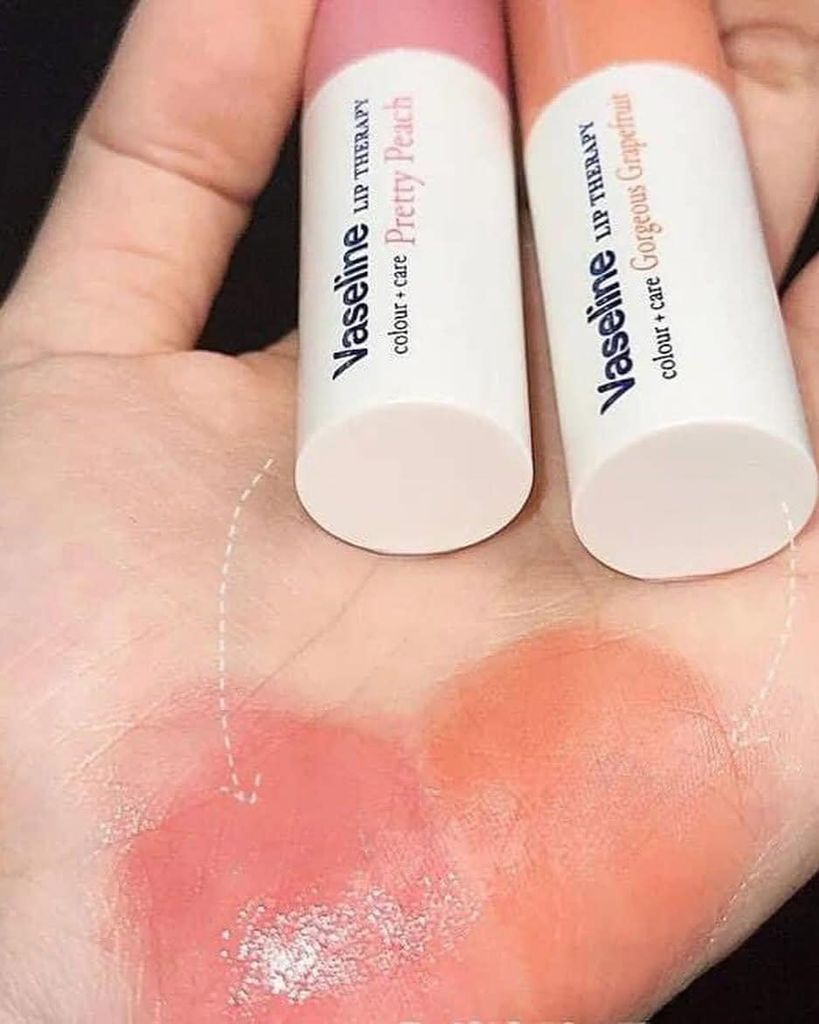 Son dưỡng môi có màu Vaseline Lip Therapy Colour + Care 4.2g [Bản nội địa Hàn Quốc]