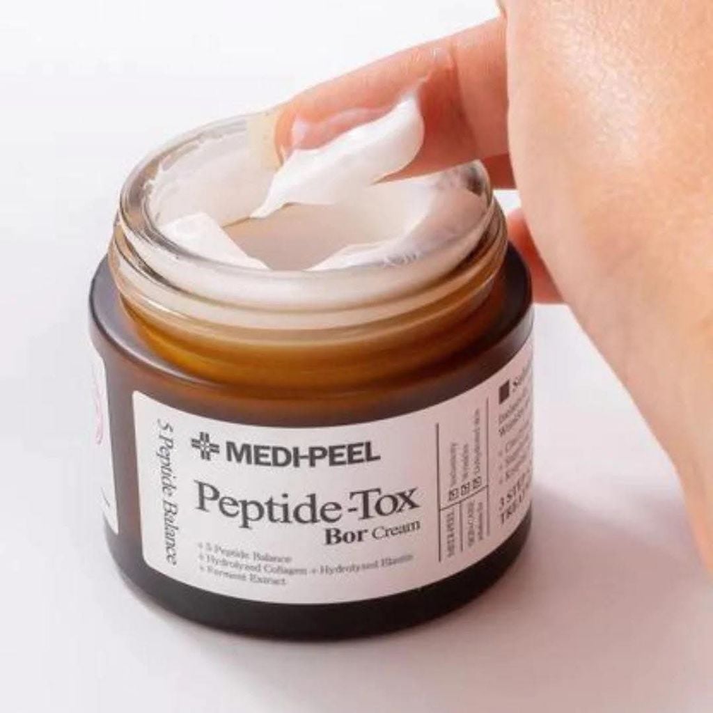 Kem Dưỡng Medi Peel Bor Tox Peptide Cream 50g - Serum 30ml