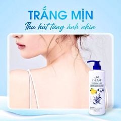 Sữa Tắm Dưỡng Ẩm, Trắng Da Chiết Xuất Ý Dĩ  Hatomugi Moisturizing & Washing The Body Soap 800ml