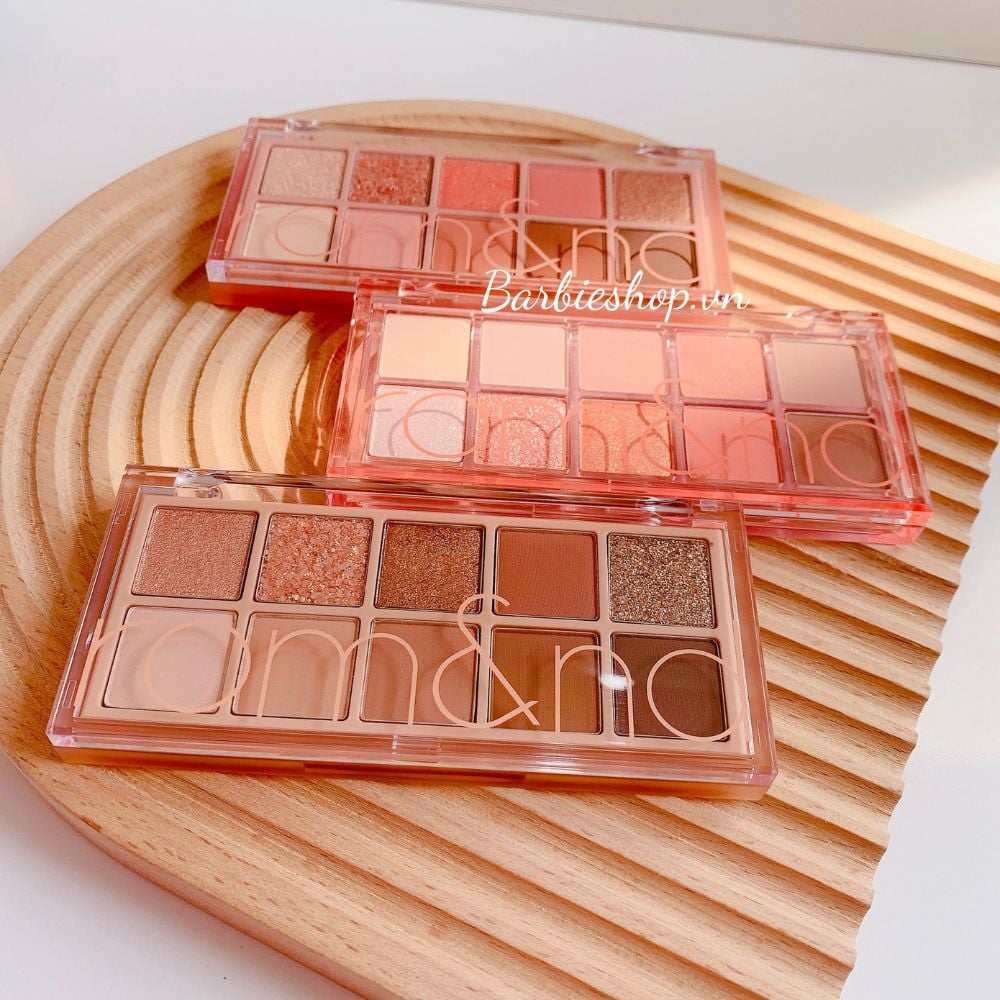 Màu Mắt 10 Ô Siêu Lấp Lánh Romand Better Than Eye Palette - 00, 01, 02, 03,05, 06, 07,08,09