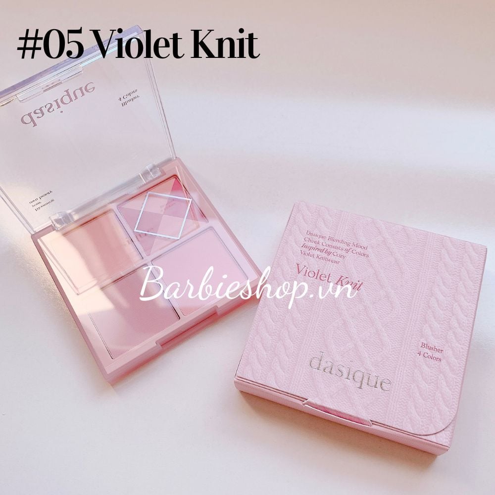 Má Hồng Dasique Blending Mood Cheek 4 ô
