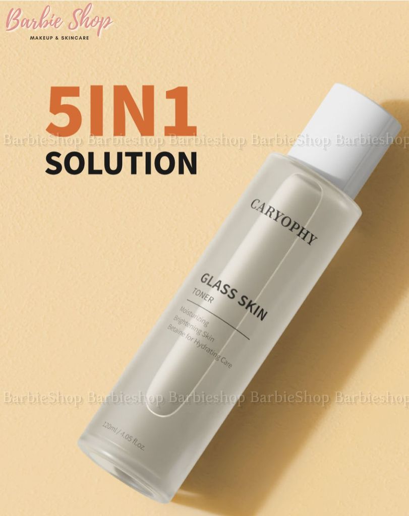 Nước Hoa Hồng Dưỡng Sáng Da Caryophy Glass Skin Toner 120ml