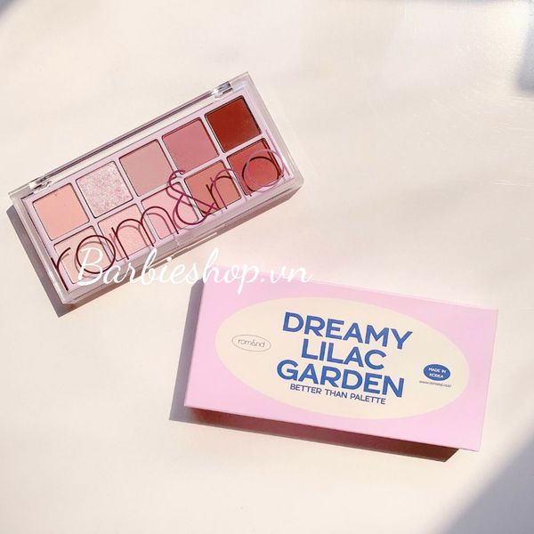 Màu Mắt 10 Ô Siêu Lấp Lánh Romand Better Than Eye Palette - 00, 01, 02, 03,05, 06, 07,08,09