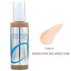 Kem Nền Enough Foundation 100ml Đủ Dòng (Ultra X10 Cover Up Collagen, Collagen Moisture SPF15, 8 Peptide Full Cover Perfect, Rich Gold Double Wear, Collagen 3 in 1 Whitening Moisture)