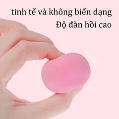 Bông Mút Trang Điểm - MÚT KEM NỀN -  OVW ZZMZD Siêu Mềm Họa Tiết Heo Hồng Dễ Thương