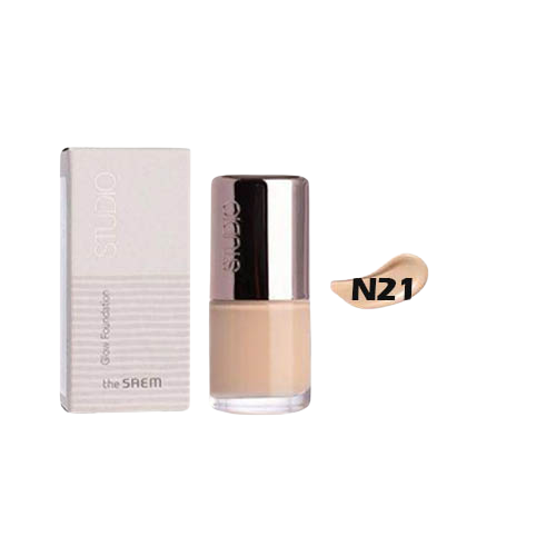 Kem nền The Saem Studio glow foundation 10ml
