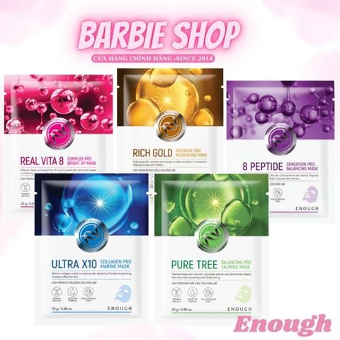 Mặt Nạ Enough 8 Peptide Sensation Pro Balancing Mask