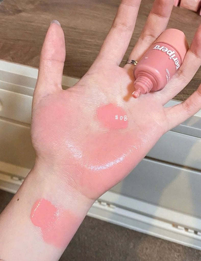 Má Hồng Kem Peripera Syrupy Tok Cheek Mịn Bóng 9g