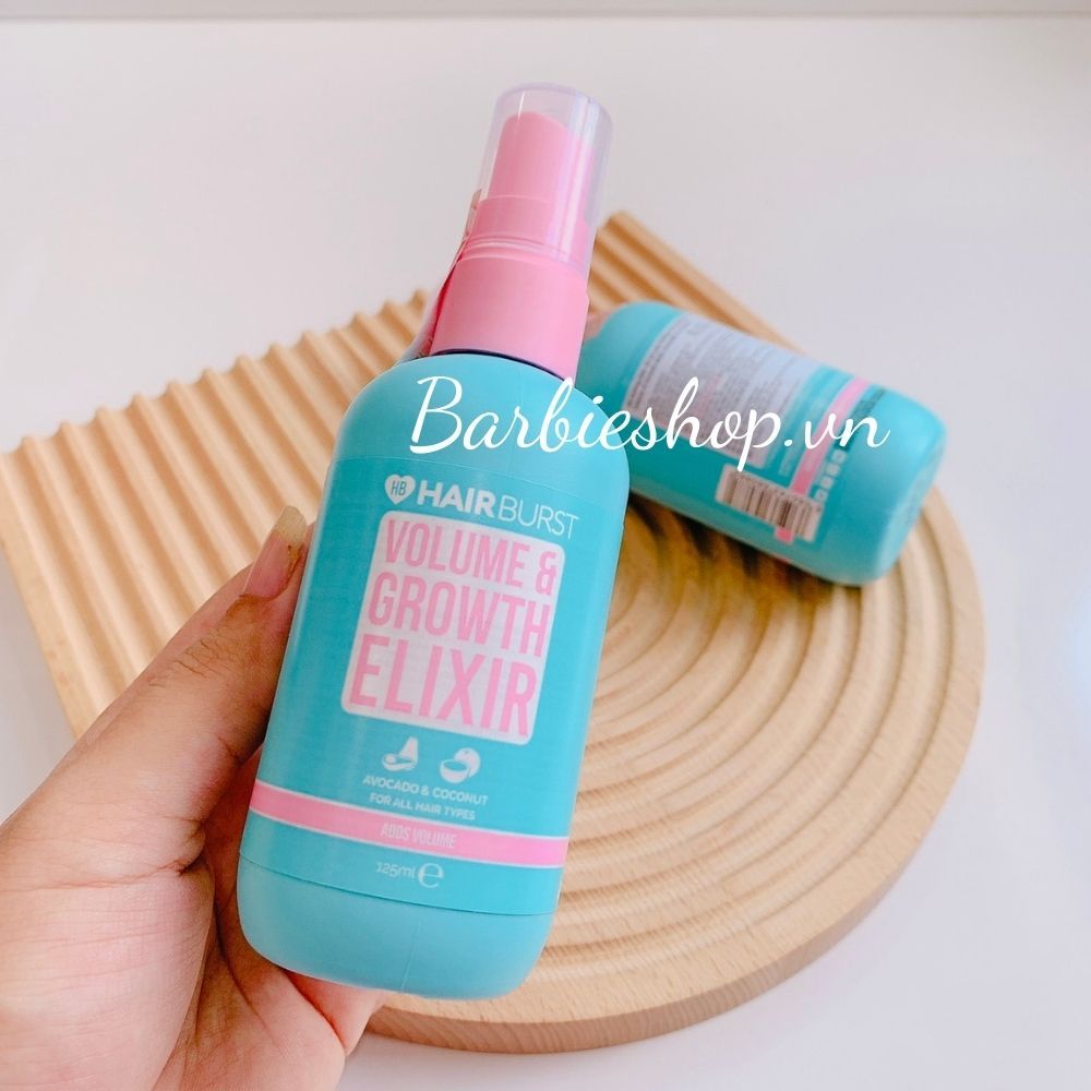 Xịt Dưỡng Tóc Hairburst Volume & Growth Elixir 125ml