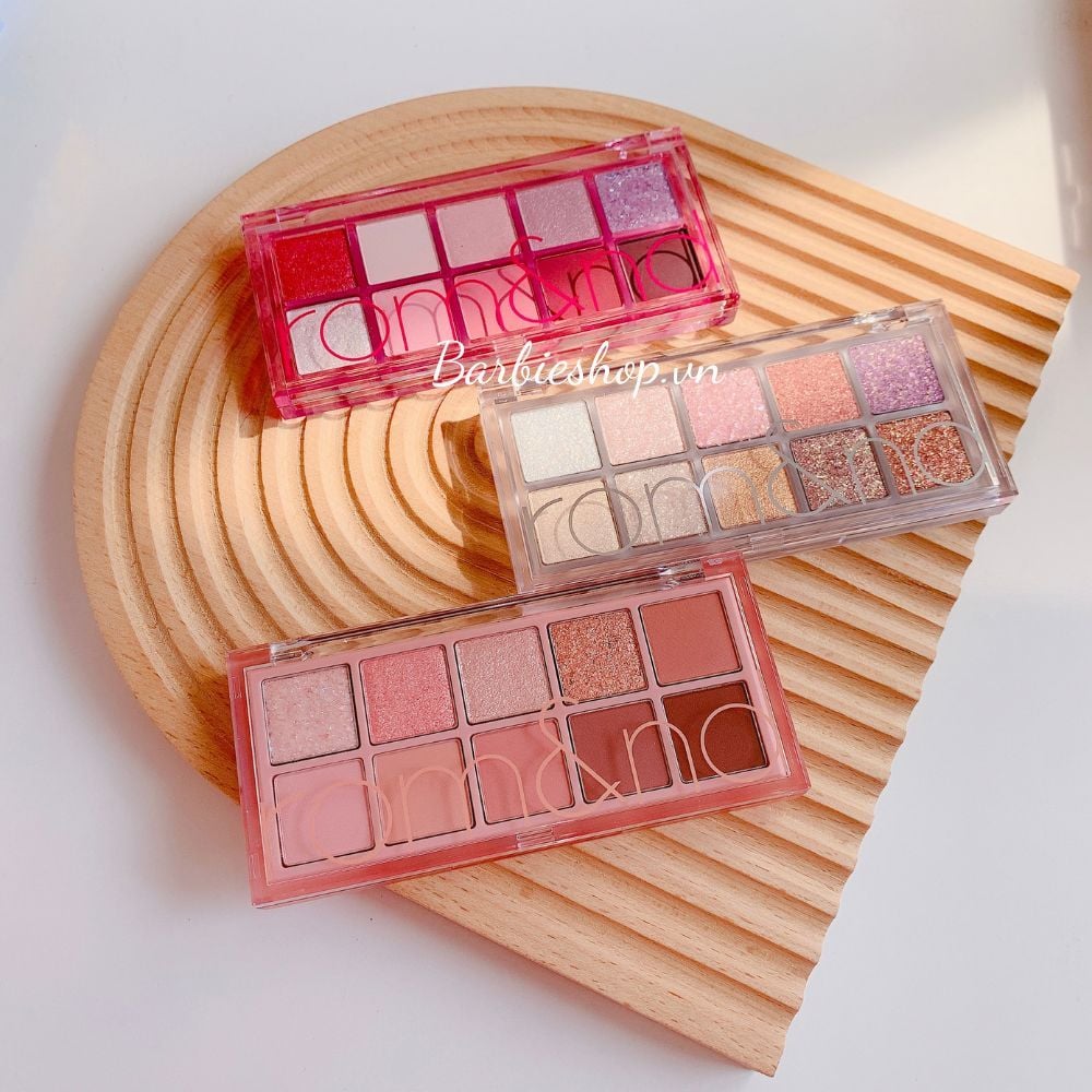Màu Mắt 10 Ô Siêu Lấp Lánh Romand Better Than Eye Palette - 00, 01, 02, 03,05, 06, 07,08,09