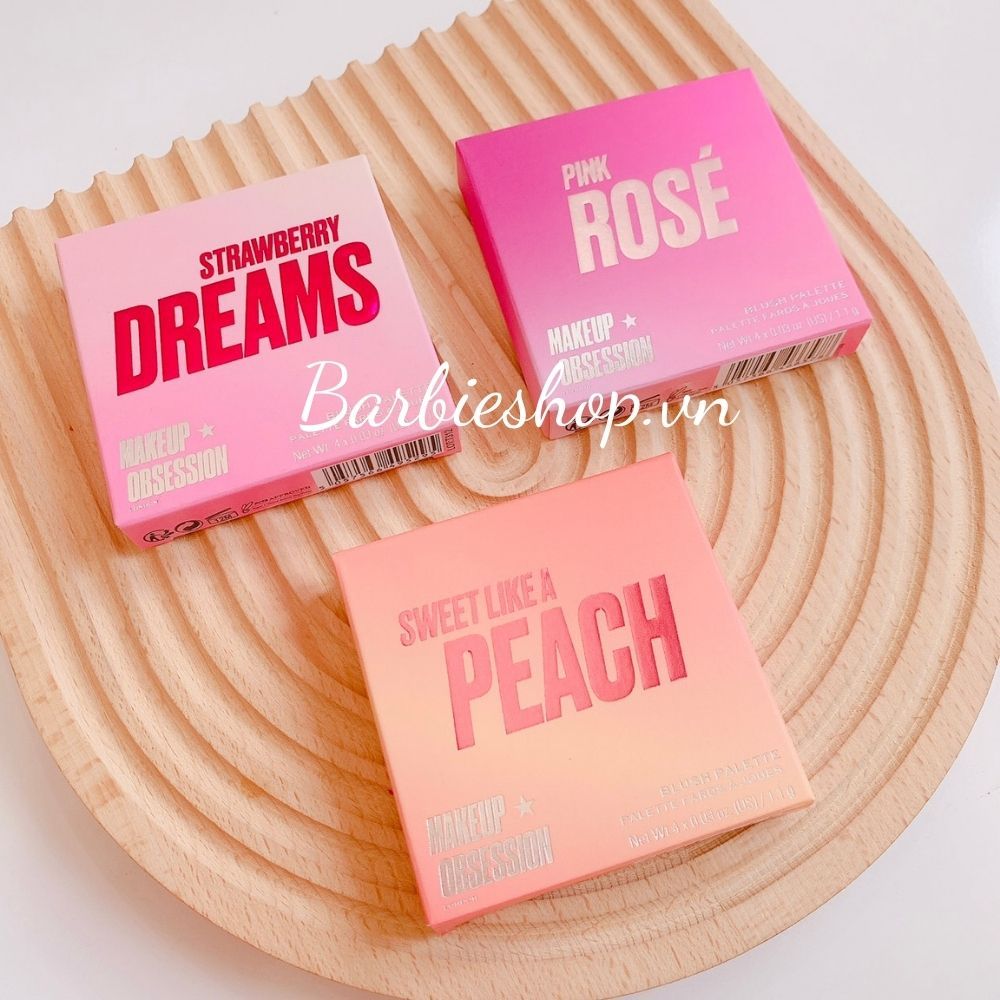 Má Hồng 4 Ô Revolution Makeup Obsession Blush Palette