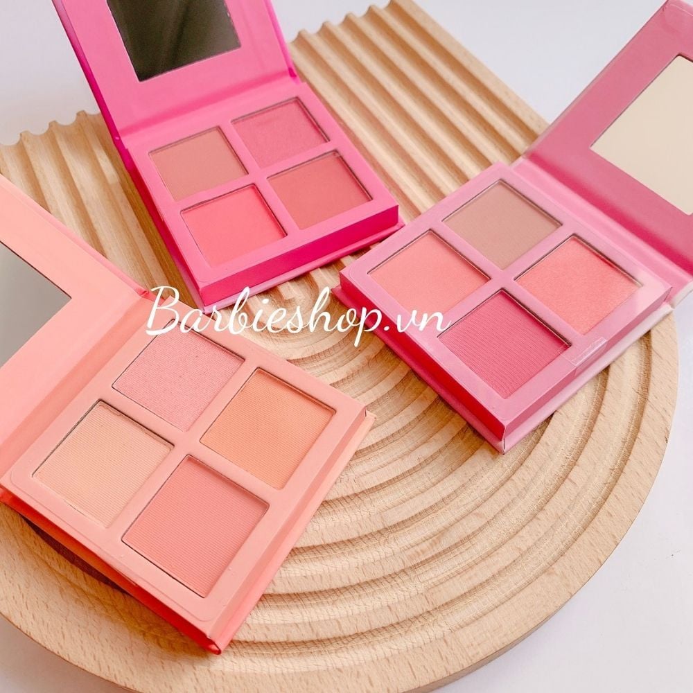 Má Hồng 4 Ô Revolution Makeup Obsession Blush Palette