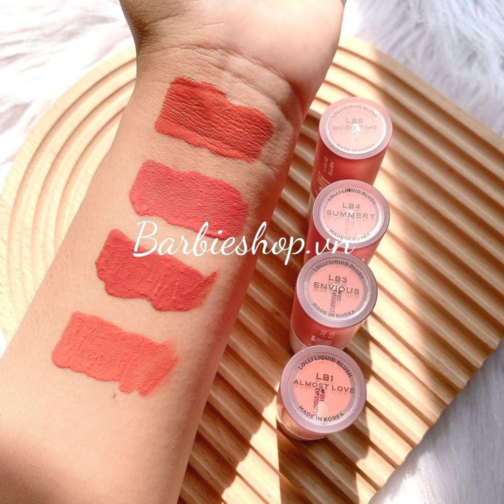 Má Hồng Dạng Kem Lolli Liquid Blush Ofelia