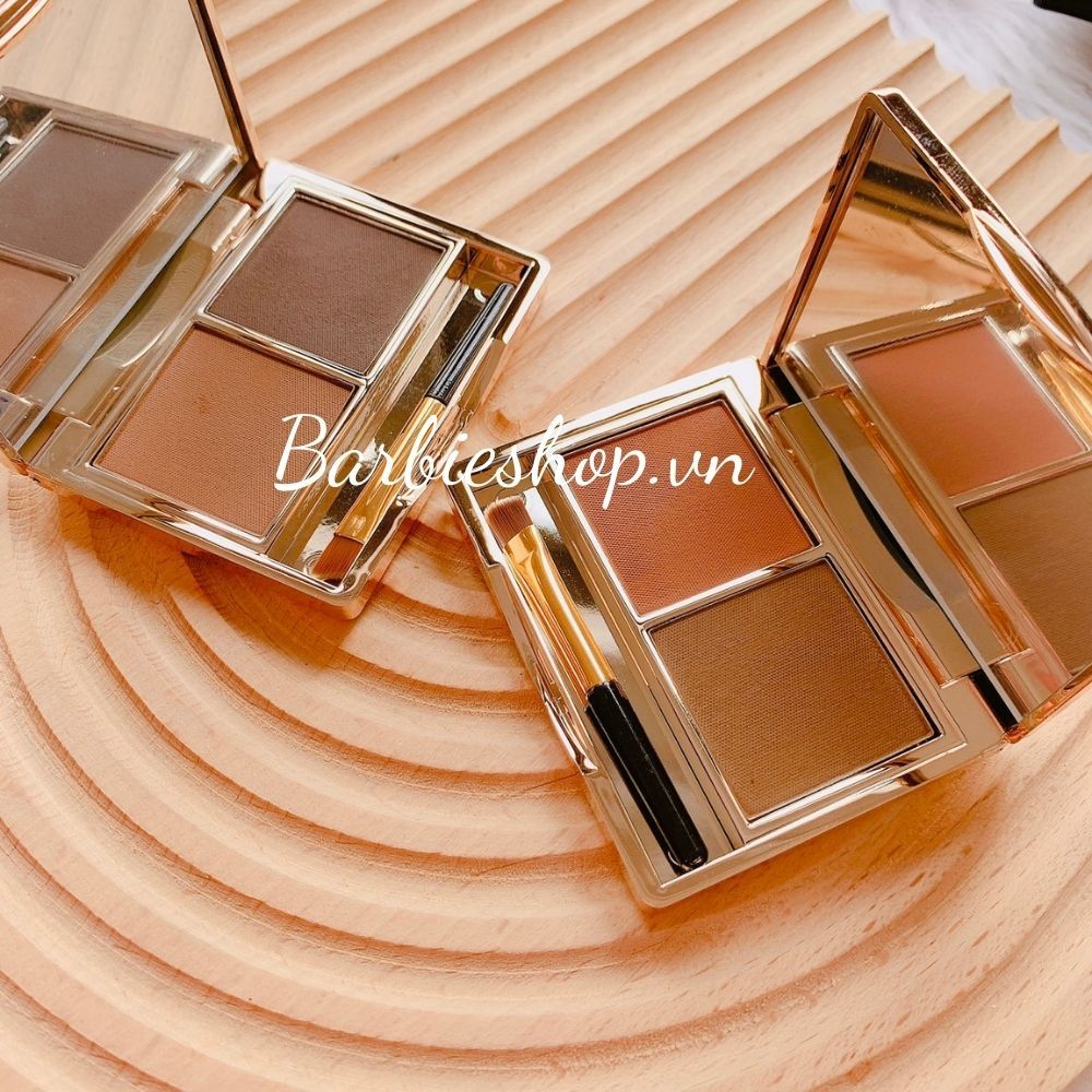 Bột Tán Chân Mày Nongchat Series I Easy Drawing Brow Shadow (Màu Dark Brown, Medium Brown)