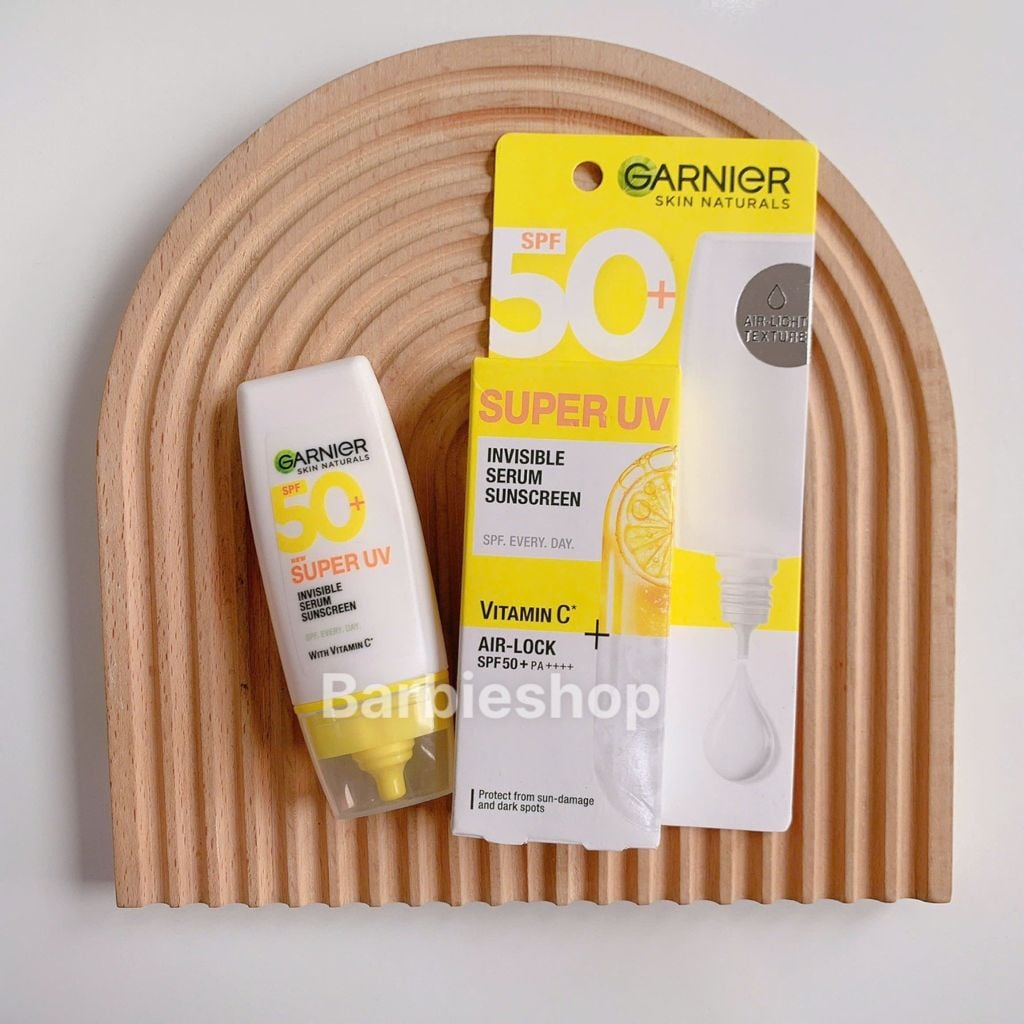 Kem Chống Nắng Garnier Skin Naturals Super UV Invisible Serum Sunscreen 30ml