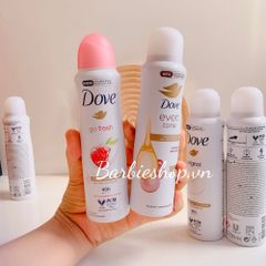 Xịt Khử Mùi Dove Go Fesh 150ml - 250ml