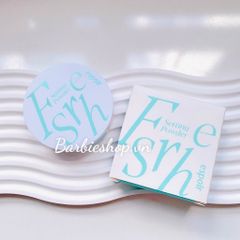 Phấn Phủ Kiềm Dầu Espoir Fresh Setting Powder Chữ Xanh (Mẫu Mới)