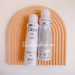 Xịt Khử Mùi Dove Go Fesh 150ml - 250ml