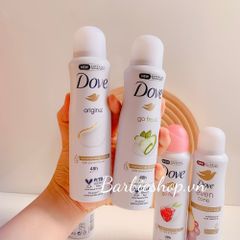 Xịt Khử Mùi Dove Go Fesh 150ml - 250ml