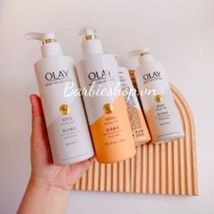 Dưỡng Thể Trắng Da Toàn Thân Olay Body Cellscience 250ml B3 + Vitamin C - Optic Glow Radiance + Radiance & Brightening