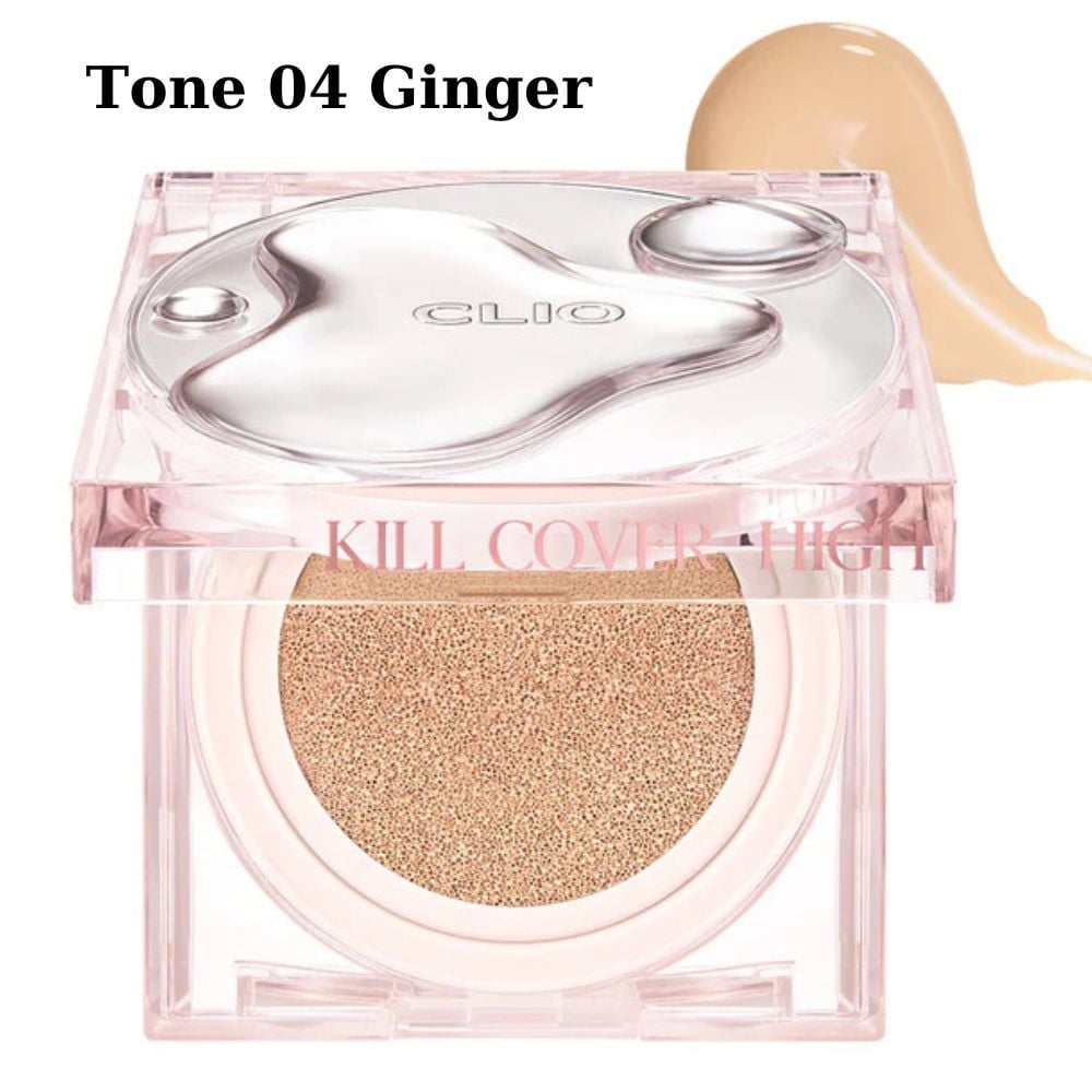 Phấn Nước Clio Kill Cover High Glow Cushion Căng Bóng Da (Kèm lõi)