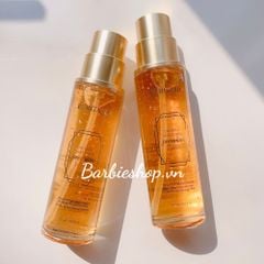 Tinh Chất Serum Bergamo White Vita Panthenol & 24k Gold Essence 120ml - Trắng, Vàng