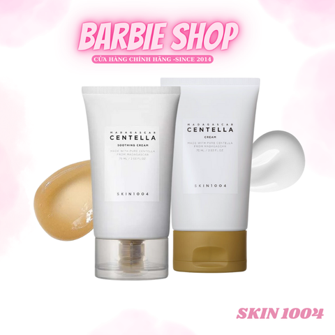 Kem Dưỡng Da Chiết Xuất Rau Má Skin1004 Centella Asiatica Cream + Madagascar Soothing Cream + Hyalu-Cica Moisture Cream 75ml
