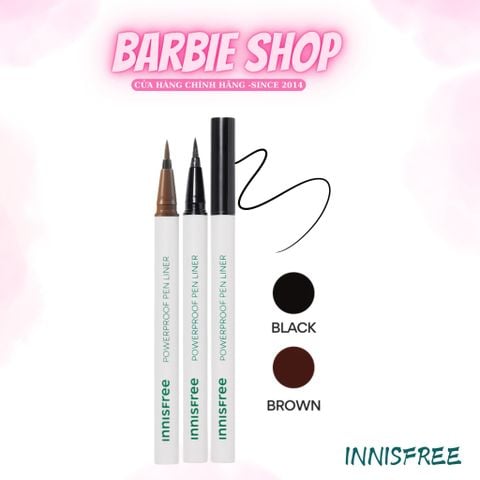 Bút Kẻ Mắt Nước innisfree Powerproof Brush Liner